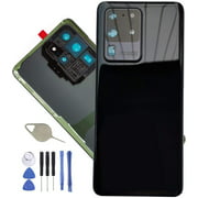 Compatiable with S20 Ultra Back Screen Glass,Rear Cover Housing Door Replacement for Samsung Galaxy S20 Ultra 6.9" LTE