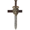 Roman Sword With Gold Lion Sheath Adult Halloween Accessory