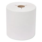 Premium Hand Towel Roll Notched, 8 x 10, White, 600 ft, 720 Sheets/Roll, 6 Rolls/Carton