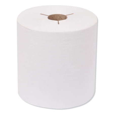 Premium Hand Towel Roll Notched, 8 x 10, White, 600 ft, 720 Sheets/Roll, 6 Rolls/Carton