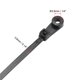 thumbnail image 4 of Correas de cable Uxcell, bridas ajustables de 6 pulgadas, correa de alambre de nylon, negra, 80 piezas, 4 of 5