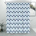 thumbnail image 4 of Abstract Line Minimalist Shower Curtain Washable Cloth Bath Curtain Fabric Rustic Striped Baths Curtain Farmhouse Bathroom r, 4 of 7