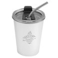thumbnail image 1 of Vasos para Con Tapa Paja 350ML Metal Acero Inoxidable Adultos Picnic Camping Al Aire Libre, 1 of 9