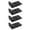A001- Multicolor, variant on Trash Can Gripper Pads Non Slip Rubber Feet for Trash Cans Black Durable Material Bottom Floor Protectors for Kitchen Office Home 4 Pack