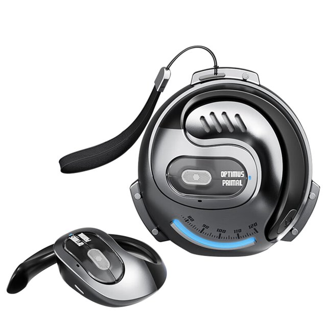 Auriculares Open Ear Transformers Wireless Bluetooth 5.4 Plateados