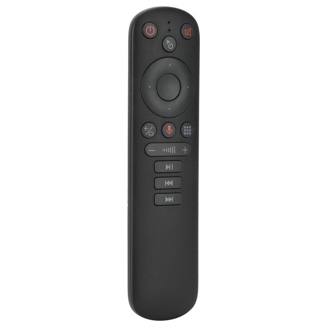 Gyroscope Intégré à 6 Axes Capteur Souris Sans Fil Entrée Vocale 2.4G Souris Sans Fil Adaptée pour Ordinateur Portable/télévision Intelligente/boîte de Télévision