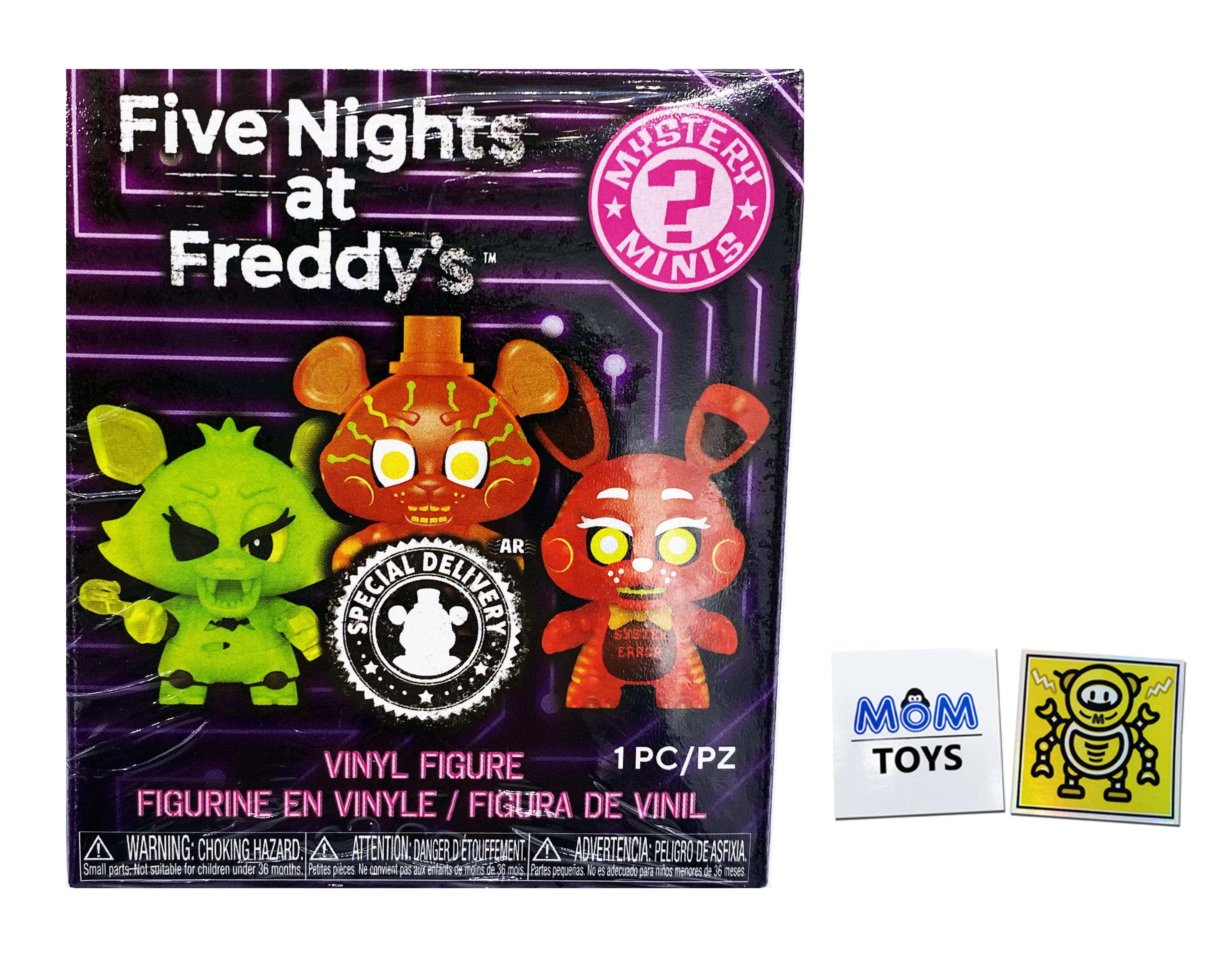 Five Nights at Freddy's Special Delivery Mystery Minis Collectible Figures  Manufacturers Display Case of 12 FNAF Mystery Figure and 2 My Outlet Mall 