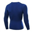 thumbnail image 1 of 1 Pce T-Shirt de Compression pour Hommes sous-Couche Manches Longues Sport Course Gris L, 1 of 6