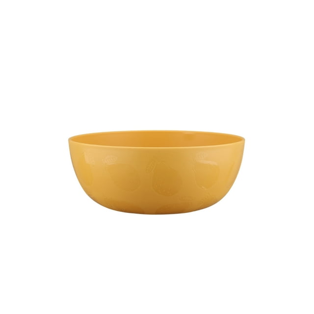 Mainstays Pear Polypropylene Cereal Bowl, 1 Pack, Yellow