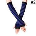 thumbnail image 2 of Manches de Bras Sans Doigts Mode Doux Tricoté Bras Gants Bras Couvre pour les Femmes, 2 of 10