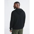 thumbnail image 3 of Free Assembly Men's Hoodie Sweater with Long Sleeves, Sizes S-3XL, 3 of 4