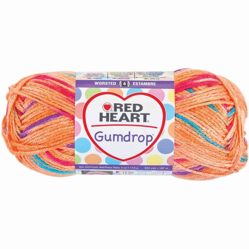 Red Heart Gumdrop Yarn