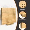 thumbnail image 3 of Estera De Bloqueo De Madera, Tablero De Bloqueo De Cuadrados Pulidos Artesanales Con Tubo De Almacenamiento Para Punto De Aguja, 3 of 7