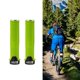 thumbnail image 4 of 1 par de puños de manillar de bicicleta, cubierta antideslizante, manillar de bicicleta, guantes de agarre para bicicleta de montaña, , carreras de Verde Macarena Puños de bicicleta de ciclismo, 4 of 8