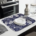 thumbnail image 3 of Microfibre Drying Mat for Kitchen Farmhouse Outdoor (79) Dish Drying Drainer Mat Absorbent Drying Mat Washing Up for Glass, Plate & Cup 16inch X 18inch, 3 of 7