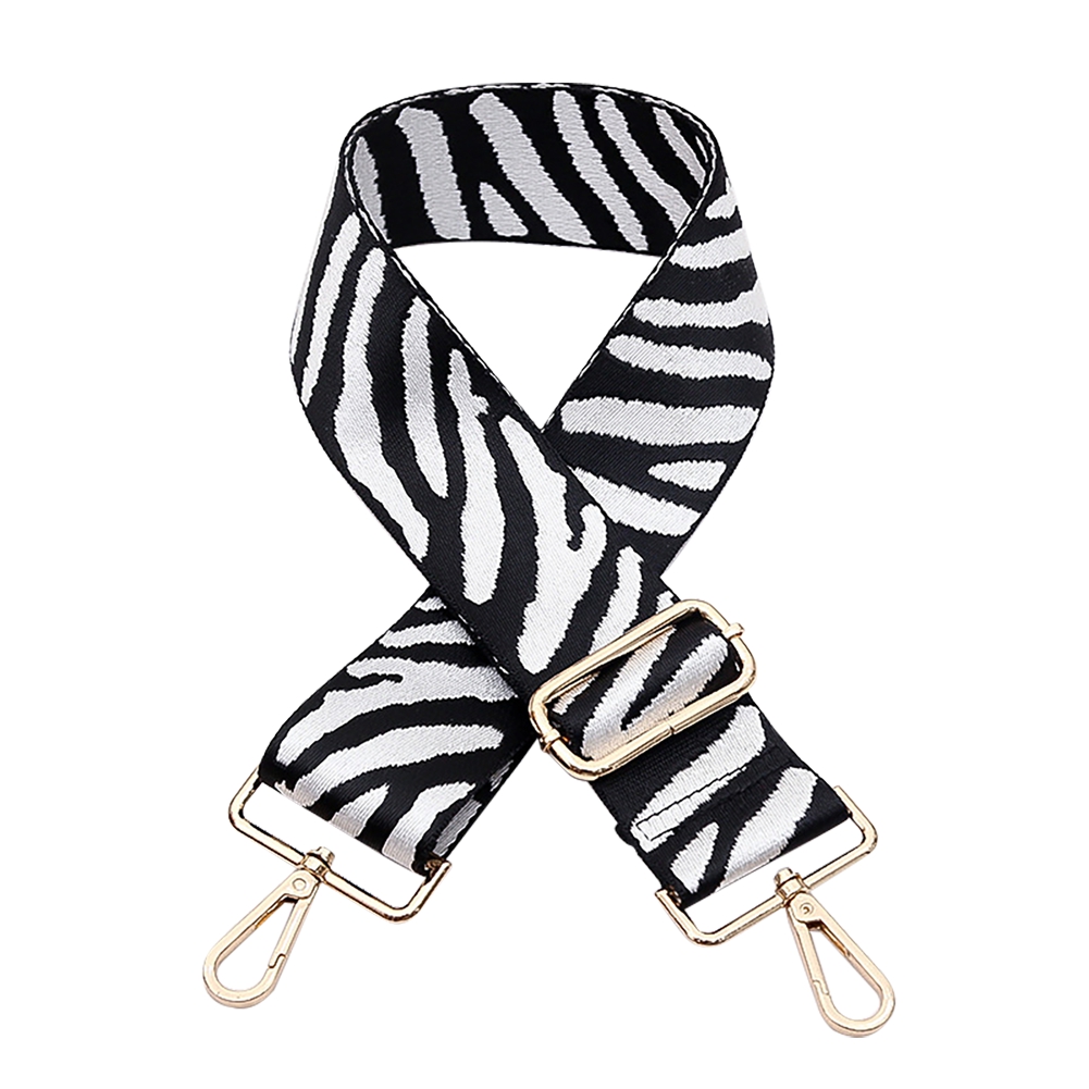 Uposao Adjustable Wide Shoulder Strap Replacement Purse Strap Zebra