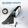thumbnail image 6 of MOSTPLUS Power Heated Side View Tow Mirrors for 02-08 Dodge Ram 1500 03-09 Ram 2500/3500, 6 of 6