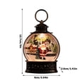 thumbnail image 2 of Christmas Luminous Interior Small Wind Lantern Scene Layout Light Decoration, 2 of 2