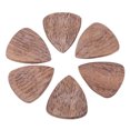 thumbnail image 2 of Wood Color Guitar Picks, Classical Ukulele Wooden Pick Comfortable Grip Durable  For Gift For Music Instrument Learning, 2 of 8