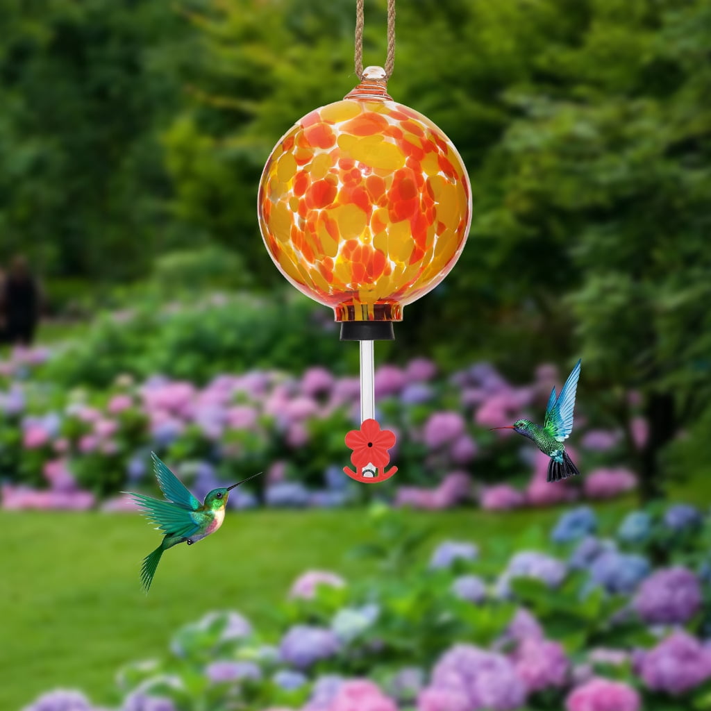 Hummingbird Water Feeder For Outdoor Hanging Durability Construction Leakproof Design Simple Installation Garden
