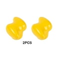 thumbnail image 4 of VONKY 2pcs Smooth Lines Cartoon Cabinets Ceramic Handles Sturdy And Stable Not Easy Lightning yellow, 4 of 6