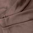 thumbnail image 5 of Itsame Hoodie Pullover Womens Lightweight Hood Sweatshirts Crew Neck Solid Color Sportswear Coffee Size L, 5 of 6