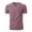 Red, variant on Afdoent Men's Casual Shirts Male Summer Sports Fitness And Leisure Vertical Stripe Elastic Vertical Stripe V Neck Short Sleeve Shirt Classic Fit Summer Tops