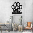thumbnail image 4 of Craftnamesign Custom Standard Schnauzer Dog Metal Wall Art LED Light, Schnauzer Dog Lover Name Sign, 4 of 5