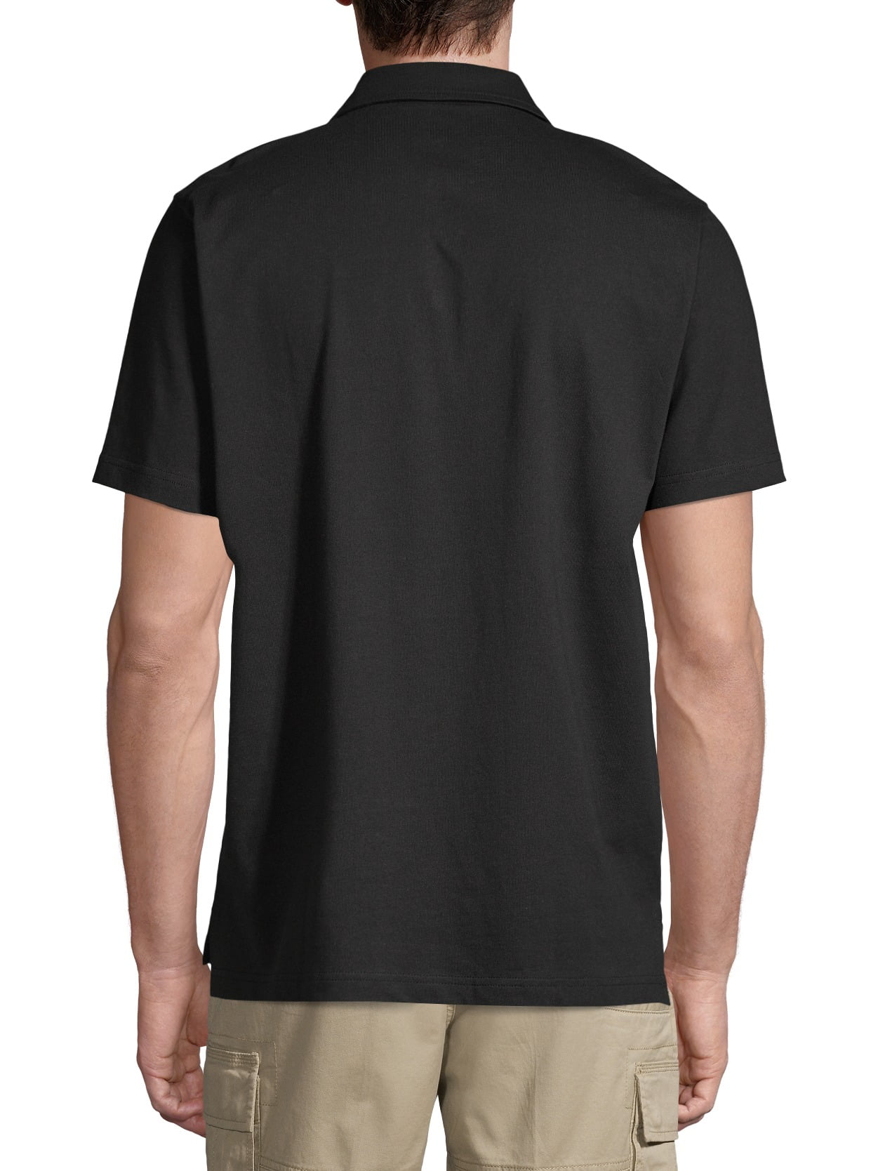 George men's solid jersey polo hotsell