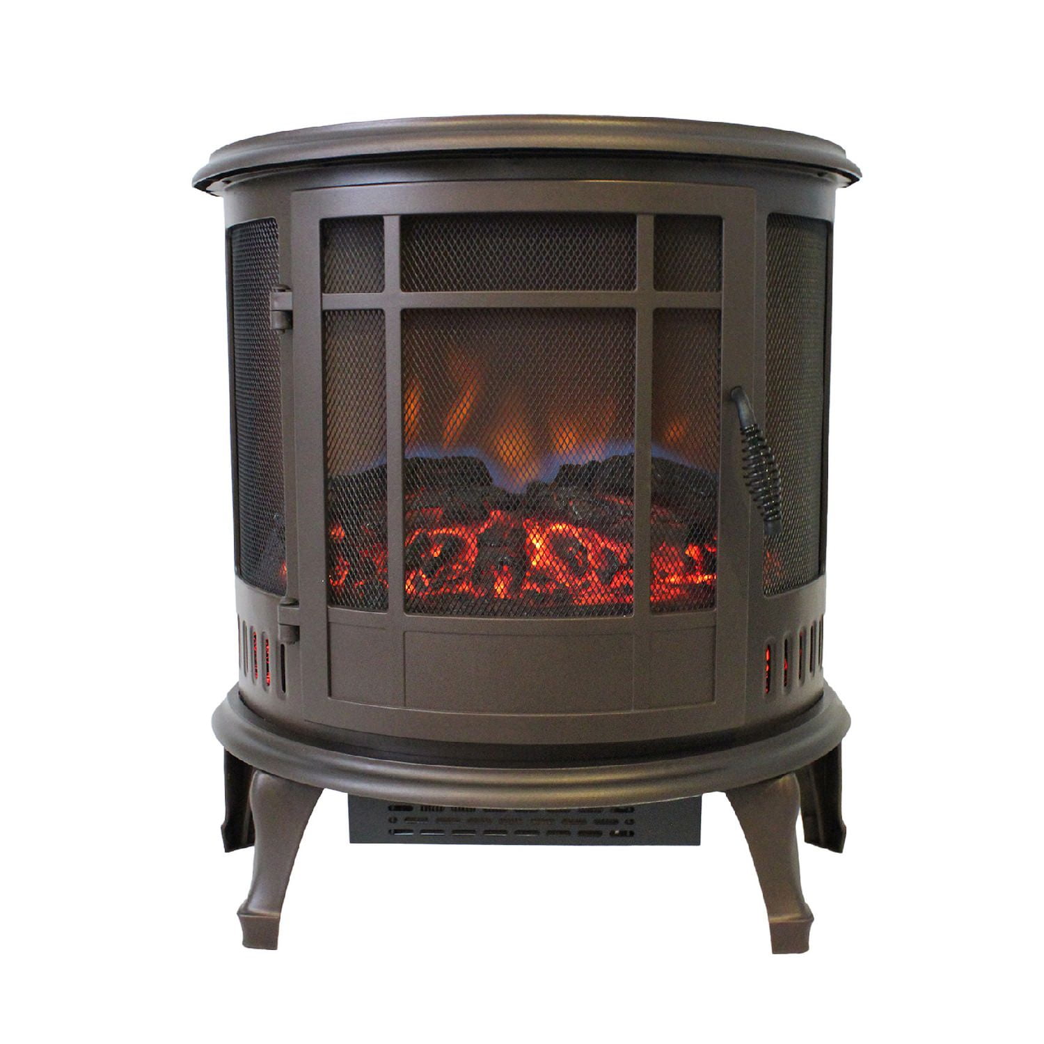 Comfort Glow Claremont Electric Stove Bronze Walmart Com