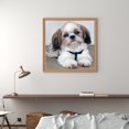 thumbnail image 3 of Cuadros Decorativos 5D Lovely Dog Kit Full Square Drill Rhinestone DIY Art Diamond Painting Ornament Likrtyny embutido en tela, 3 of 9