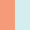 Coral and Aqua, variant on Moana and Friends Girl's Graphic Print T-Shirt 2-Pack - Short Sleeve Tees Bundle for Kids (Size 4-16)
