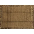 thumbnail image 1 of Ahgly Company Indoor Rectangle Abstract Brown Modern Area Rugs, 2' x 5', 1 of 4