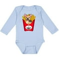 thumbnail image 3 of Inktastic Cute Frenchie in French Fries Boys or Girls Long Sleeve Baby Bodysuit, 3 of 5
