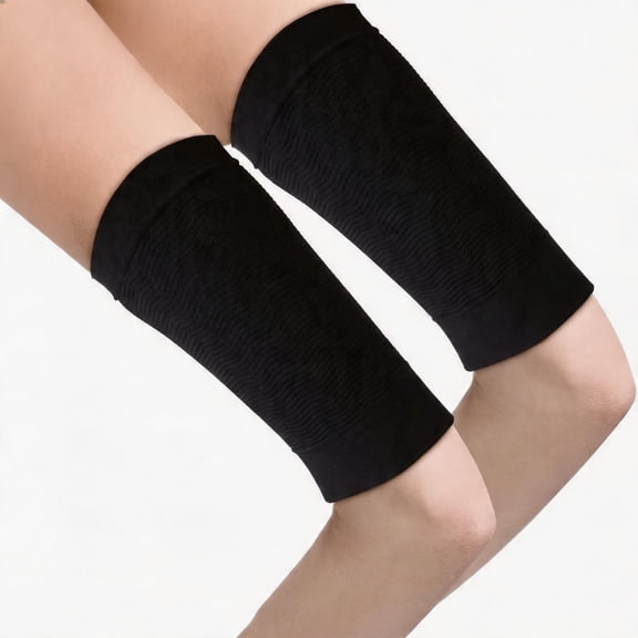 BlinkLLX 4 Pairs Black Upper Arm Shaper Compression for Women Flabby Arm Compression Elastic Shapers Sport Fitness Slimming(Black)