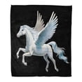 thumbnail image 1 of ASHLEIGH 50x60 inch Super Soft Throw Blanket Unicorn Pegasus Flying Horse White Fantasy Beautiful Beauty Home Decorative Flannel Velvet Plush Blanket, 1 of 1