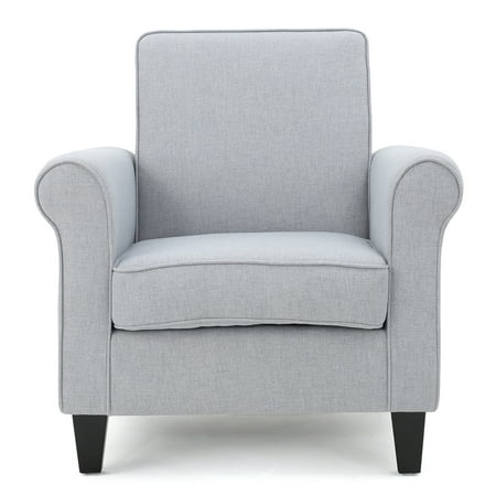 larkspur fabric club chair light grey walmart com light grey club chair