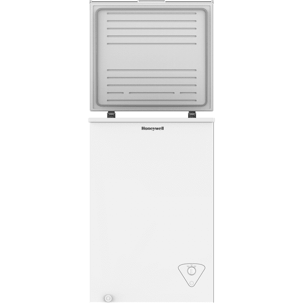 Honeywell 3.5 cu. ft. Chest Freezer with Storage Basket in White