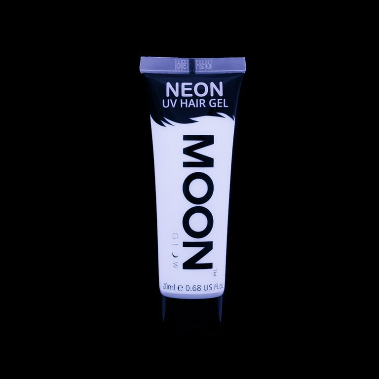 Hair Gel Moon Glow Intense Neon UV Adult Single, 20ml Costume Make Up Hair Gel Moon Glow Intense Neon UV Adult Single, 20ml Costume Make Up