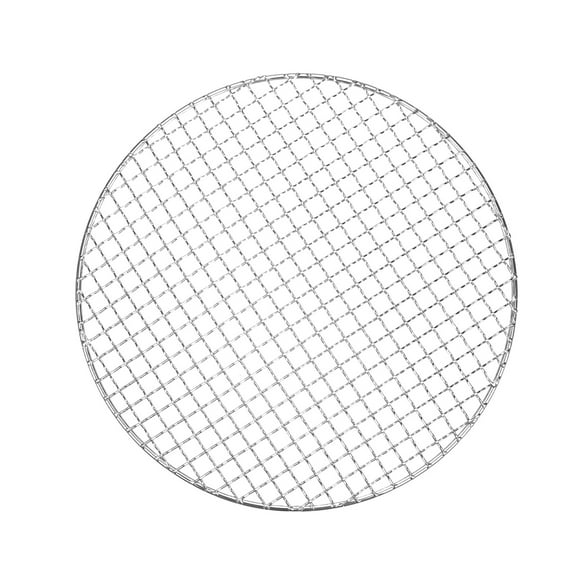 Uxcell Cooling Rack, 12" Round Stainless Steel Baking Rack for BBQ/Cooking/Roasting/Grilling/Steaming/Drying, Wire Cooling Rack for Baking [Silver]