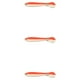 thumbnail image 1 of Soidarity Paquete de 10 señuelos de pesca falsos elásticos de agua salada cebo de agua dulce reutilizable Swimbaits PVC al aire libre Wobblers Type1 NO1, 1 of 6