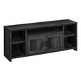 thumbnail image 1 of Monarch Specialties Tv Stand, 60 Inch, Console, Media Entertainment Center, Storage Cabinet, Living Room, Bedroom, Laminate, Black, Transitional, 1 of 4