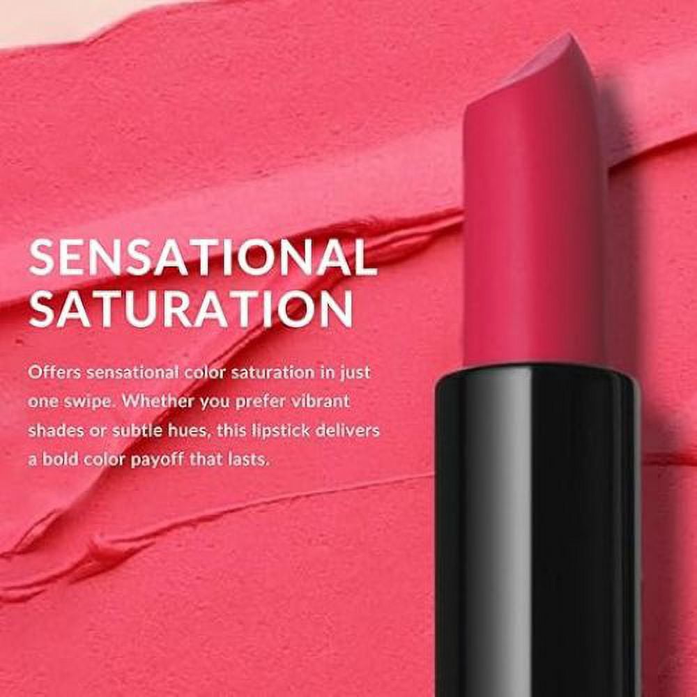 Color Me Beautiful Cinnamon Color Renew Lipstick - Long Lasting Lipstick for Women - Easy to Travel