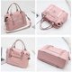 thumbnail image 2 of Womens Travel Bags, Weekender Carry on for Women, Sports Gym Bag, Workout Duffel Bag, (M-Pink, Medium-P), 2 of 4