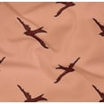 thumbnail image 4 of oneOone Organic Cotton Poplin Twill Fabric Bird Block Print Sewing Fabric BTY 42 Inch Wide, 4 of 4