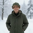 thumbnail image 4 of Winter Hat with Ear Flaps - Thickened Polyester Fiber for Cold Weather Protection Windproof Cap for Outdoor Activities Lightweight Comfortable, JKODE, 4 of 9