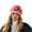 Pink, variant on Fgnfyis Unisex Winter Knit Hat With Ear Stylish Casual Outdoor Streetwear Hop Warm Thick Jacquard Design For Men And Women RD2 One Size