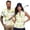 Lemon Blossoms, variant on Aplkyhs Matching Couple Sport Shirts American Flag Palm Tree Quarter Zip Matching Golf Shirts for Couple Lightweight Mens Hawaiian Shirt Moisture Wicking Suitable for Outdoor Sports