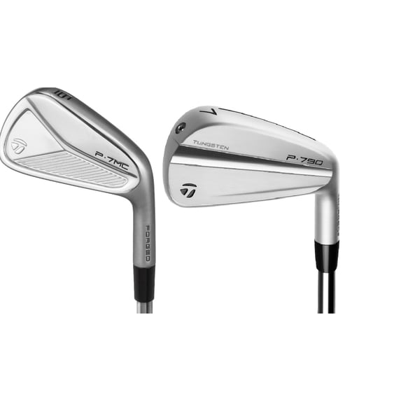 Pre-Owned TaylorMade P790 2023 / P7MC Combo 4-PW Iron Set Stiff Mitsubishi MMT 105 VG