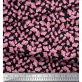 thumbnail image 3 of Soimoi Cotton Duck Fabric Orchid Floral Printed Fabric 1 Yard 42 Inch Wide, 3 of 3